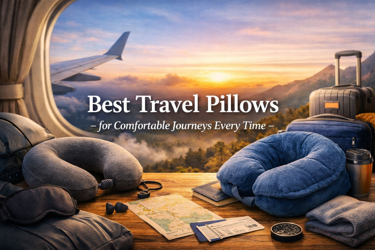 Best travel pillows for comfortable journeys every time