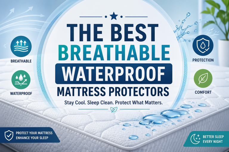 Best breathable waterproof mattress protectors for cooler sleep