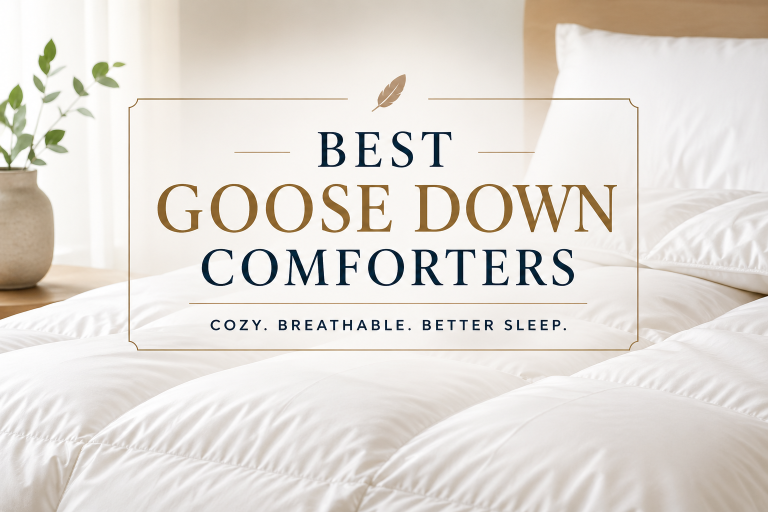 Best goose down comforters for cozy, breathable sleep