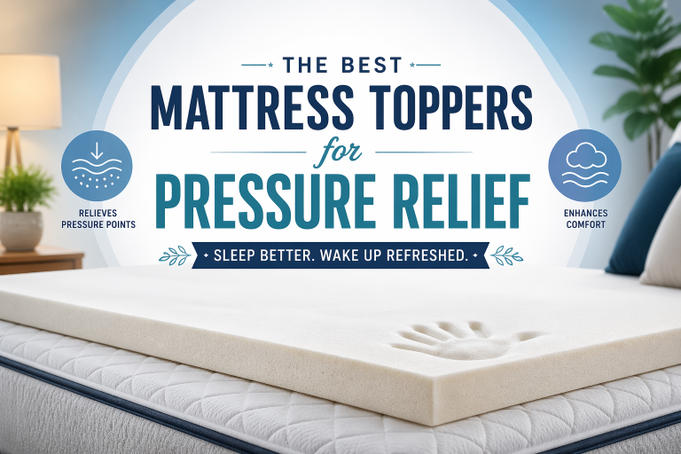 Best mattress toppers for relieving pressure and better sleep