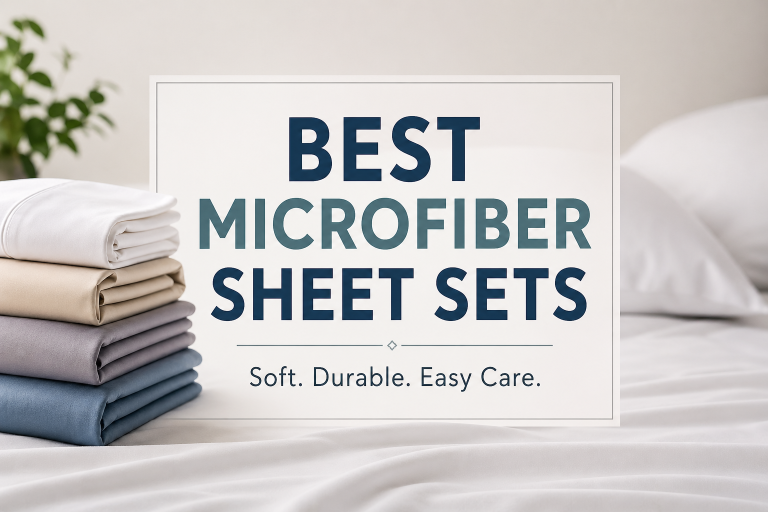 Best Microfiber Sheet Sets for Soft, Easy Comfort