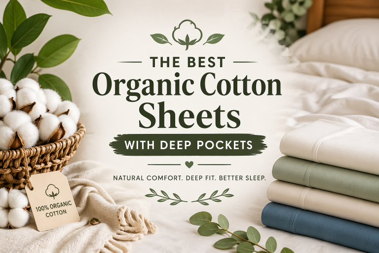 Best organic cotton sheets for deep mattresses and comfort