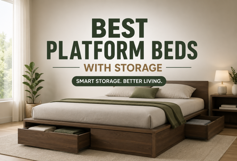 Best Platform Beds with Storage for Smart Bedrooms