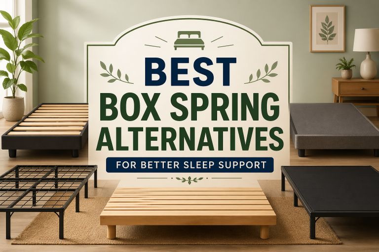 Best box spring alternatives for better sleep support
