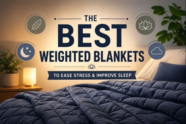 Best weighted blankets to ease stress and improve sleep