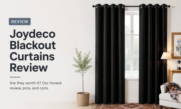 Joydeco Blackout Curtains Review: High-Performance Environmental Control for Your Bedroom