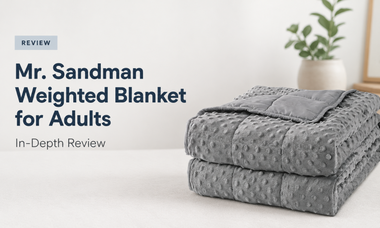 Comprehensive Review: Mr. Sandman Weighted Blanket for Adults