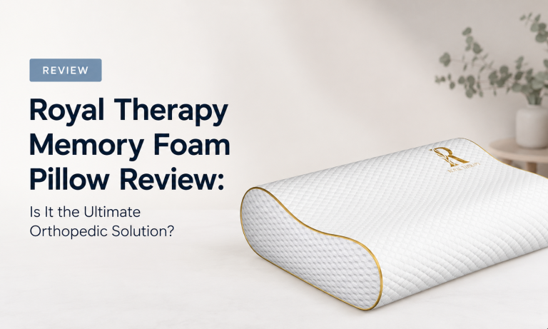 Royal Therapy Memory Foam Pillow Review: Is It the Ultimate Orthopedic Solution?