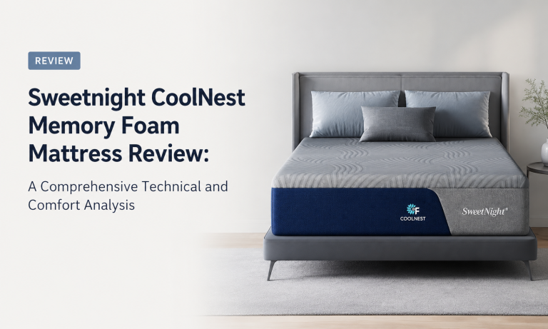 Sweetnight CoolNest Memory Foam Mattress Review: A Comprehensive Technical and Comfort Analysis