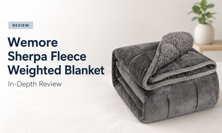 Wemore Sherpa Fleece Weighted Blanket Review: The Ultimate Cozy Therapeutic Oasis?