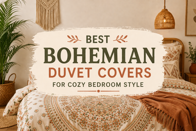 best bohemian duvet covers for cozy bedroom style