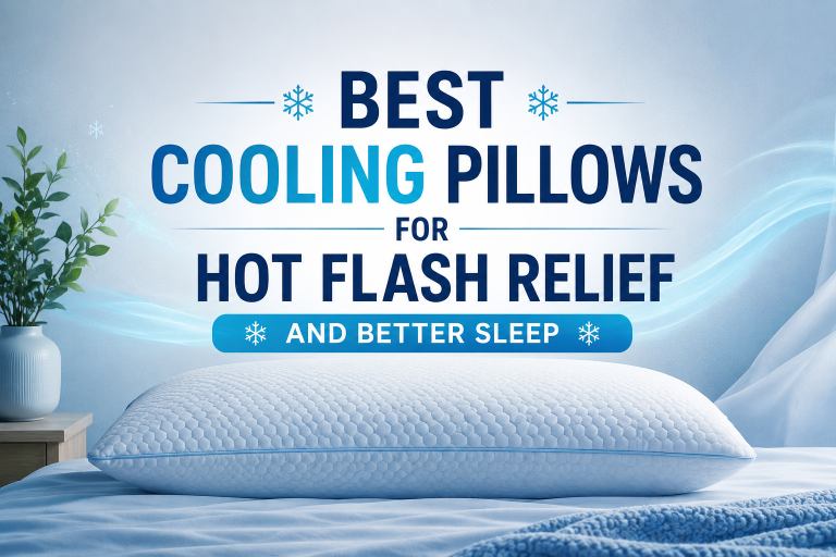 Best Cooling Pillows for Hot Flash Relief and Better Sleep