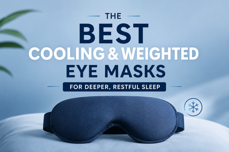 Best cooling weighted eye masks for better sleep