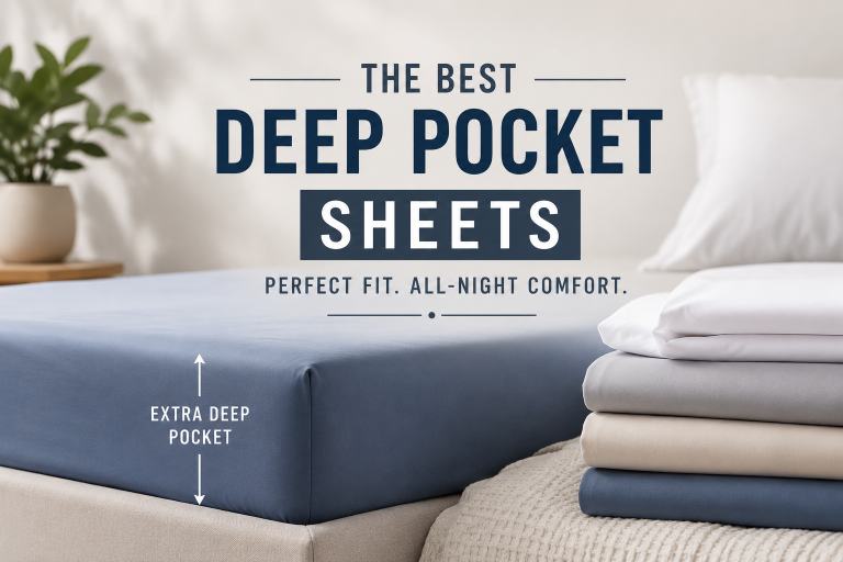 Best deep pocket sheets for secure mattress fit
