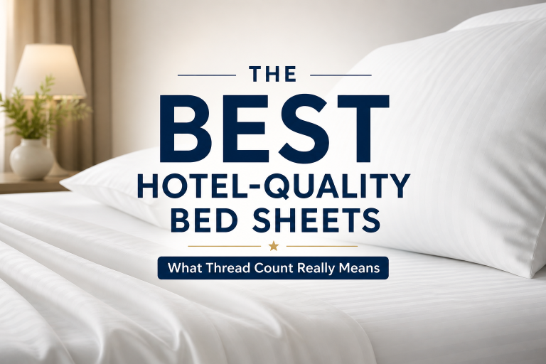 Best Hotel-Quality Bed Sheets for Better Sleep