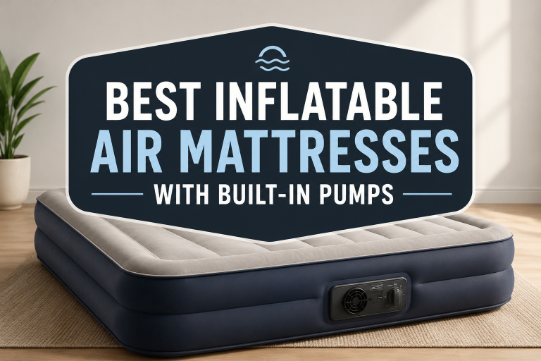 Best Inflatable Air Mattresses With Built-In Pumps