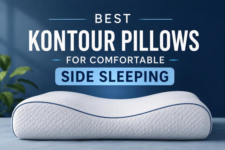Best Kontour Pillows for Comfortable Side Sleeping