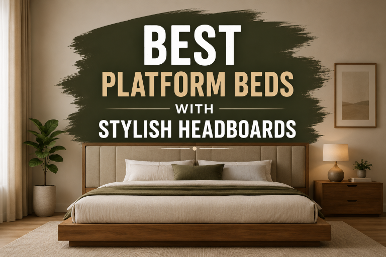 Best Platform Beds With Stylish Headboards