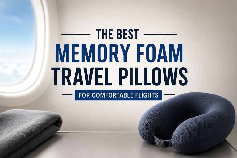 Best Memory Foam Travel Pillows for Comfortable Flights